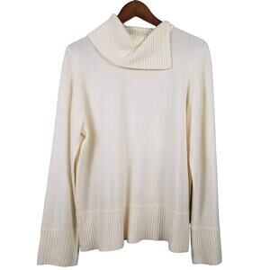 Josephine Chaus Sweater Mock Neck Long Sleeve Soft - XL